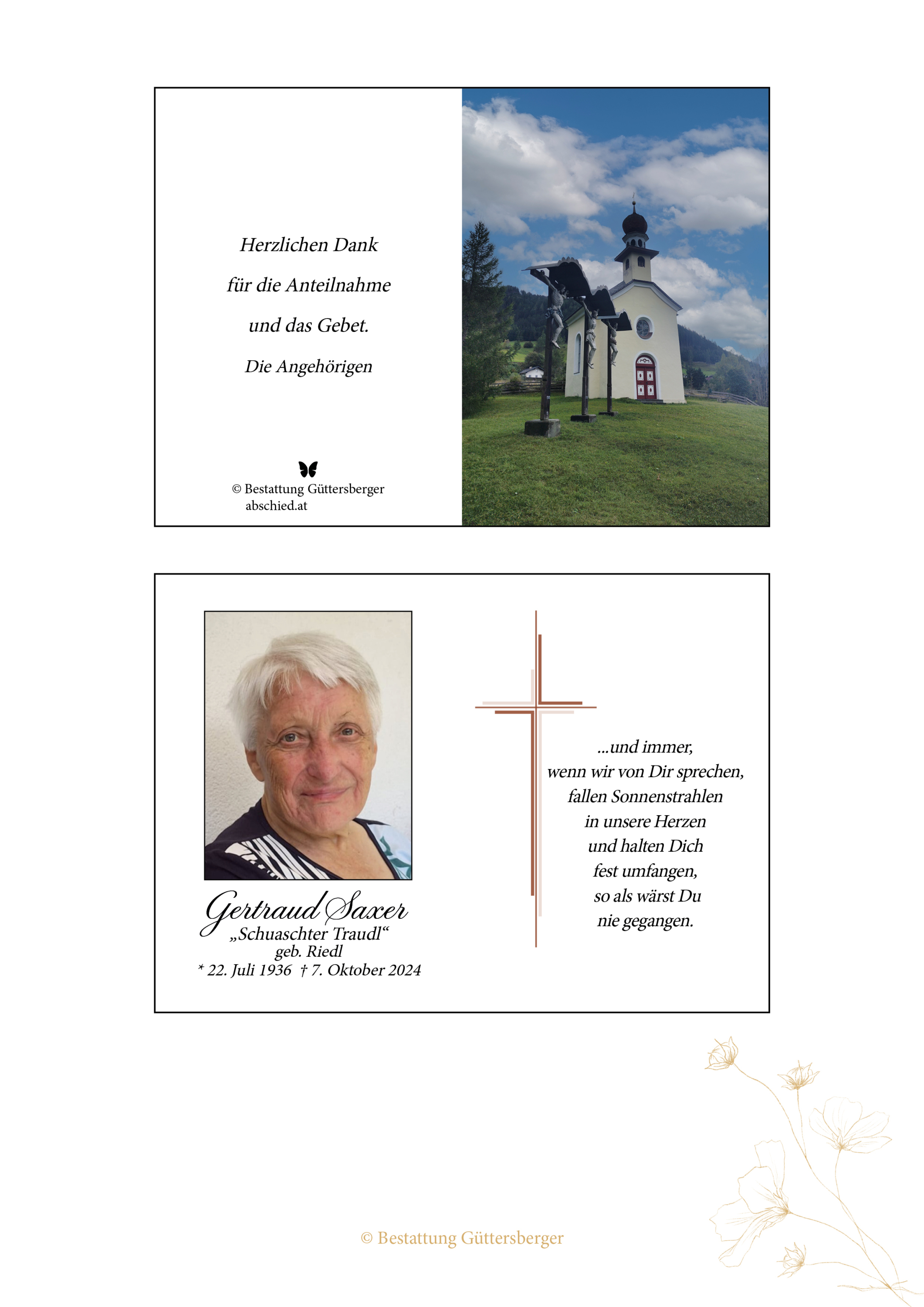 Gertraud Saxer